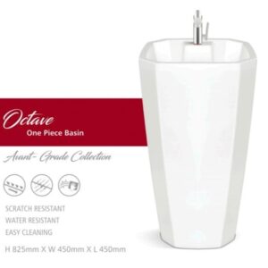 WASH BASIN VOGUE ONE PIECE OCTAVE