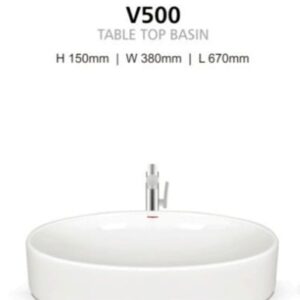 VANITY/VANTY/WASH BASIN TABLE TOP VOGUE 500