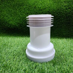 THIMBLE CONCEELED COMMODE WHITE 7.5''/THIM LONG RAQY