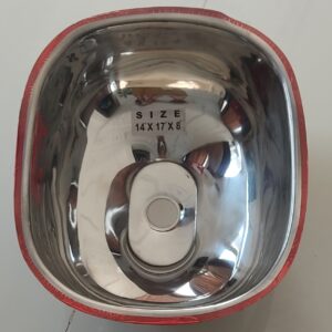 SINK BOWL 14X17 RED PATI