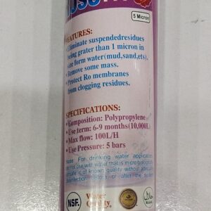 PPF ROSE 10'' FOR FILTER CARTRIDGE JUG/PPF R