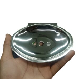 SOAP DISH EGG SS