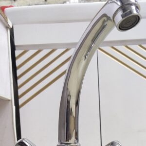 CAST NECK BRASS/BASIN MIXR
