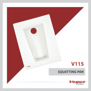 FLUSH PAN / INDIAN/ WC/ VOGUE V115