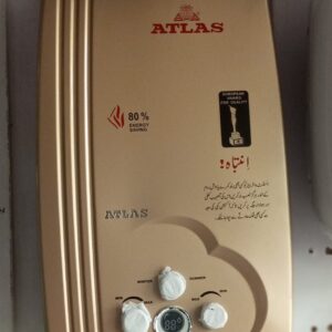 GEYSER ATLAS 8LTR LPG/NG WITH  ELECTRIC ADAPTER