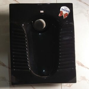 FLUSH PAN / INDIAN/ WC/GAODI BLACK