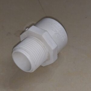 VALVE SOCKET UPVC 3/4 THREAD 1'' CONDIUTE