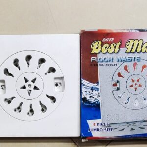 JALI PVC BEST MASTER 6''/FLOOR WASTE WHTE