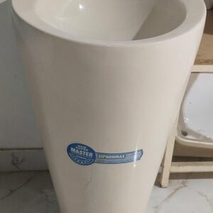 WASH BASIN ONE PIECE IVORY CHAND