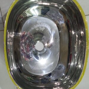 SINK BOWL 15X19 YELLOW PATTI