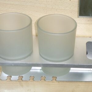 BRUSH HOLDER DOUBLE ALMUNIUM