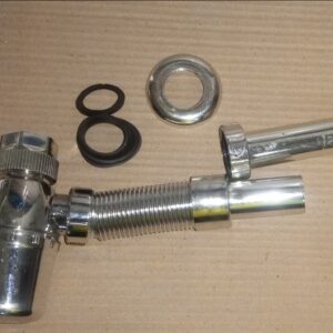 BOTTLE TRAP CP PVC FLEXIBLE