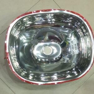 SINK BOWL 17X21 RED PATTI/BOWL1721DOLPHIN RED