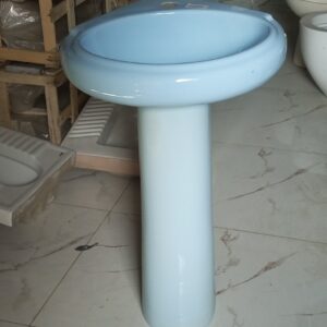 WASH BASIN CATEGORY B CLASS CORNER BLUE CHAND