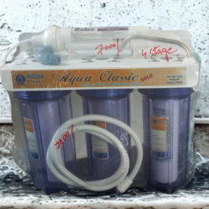 WATER FILTER TRIPLE 4 STAGE WITH MEMBRENE