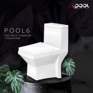 CETO/COMMODE POOL 6 W/O SEAT COVER