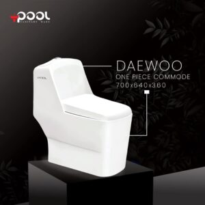 CETO/COMMODE POOL DAEWOO W/O SEAT COVER