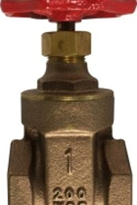 GATE VALVE 1'' CHINA BRASS