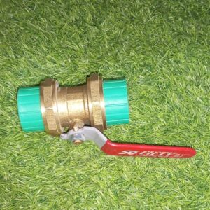 HANDLE VALVE 40MM PPRC WITH UNION