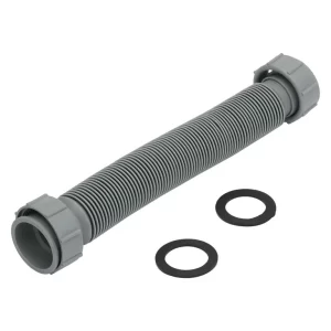 DOUBLE WASTE PIPE CONNECTOR/CONNECTION FOR SINK GREY/WP DBL SIDE
