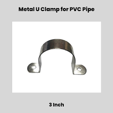 U CLUMP/CLAMP 3'' MEDIUM FOR UPVC PIPE 1 PIECE