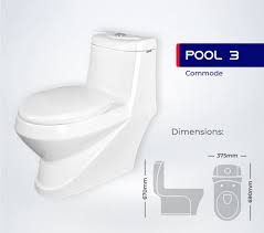 CETO/COMMODE POOL 3 W/O SEAT COVER POOL