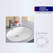 VANITY/VANTY UNDER COUNTER POOL