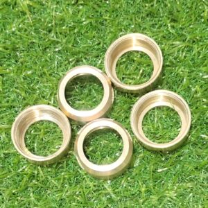 NUT SHOWER ROD/WALL SHOWER BRASS