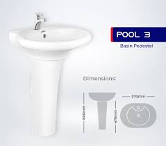 WASH BASIN POOL 3 POOL CERAMICS