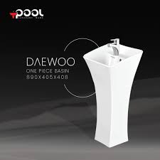 BASIN ONE PIECE DAEWOO POOL CERAMICS