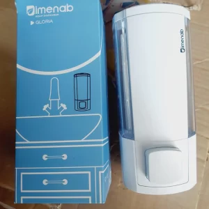 SHAMPOO RACK WHITE GLORIA PVC/SHAMPOO RACK WHITE