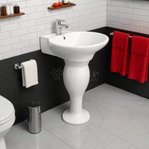 TULIP WASH BASIN BRIGHT /BRIGHT SANITARY& CERAMICS