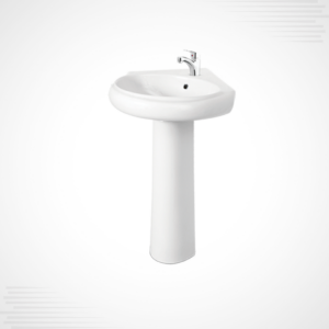 WASH BASIN DELL 12X15 CORNER/DELL CERAMICS