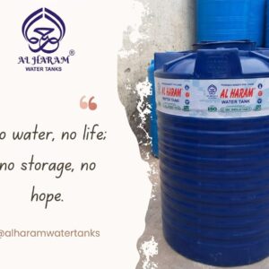 WATER TANK 300 GLN AL HARAM BLUE